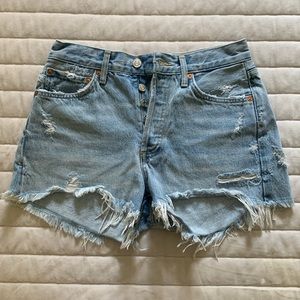 Agolde Parker Jean Shorts